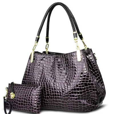 Новинка 2016 женская сумка сумки из крокодиловой искусственной кожи женские