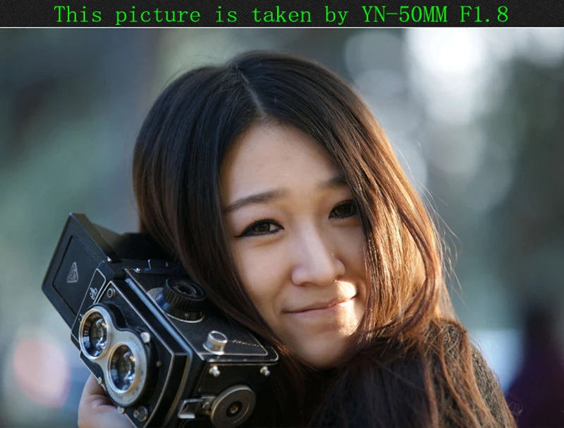 YONGNUO YN50mm F1.8 Большая диафрагма Автофокус Объектив DSLR объектив камеры для canon для Nikon D800 D300 D700 D3200 D3300 D5100