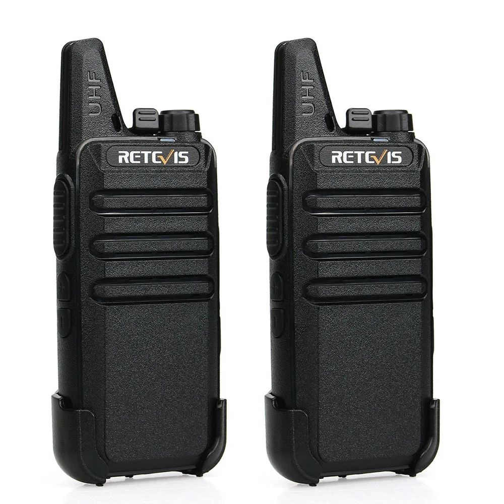 2 шт Retevis RT22 портативная рация UHF 400-480MHz 2W 16 каналов VOX PTT двусторонний набор радио