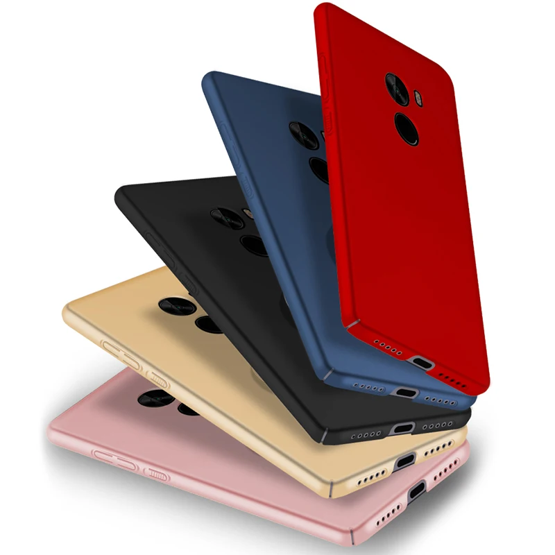MAKAVO для Xiaomi Mi Mix 2 чехол 360 градусов защитный корпус тонкий Матовый твердый