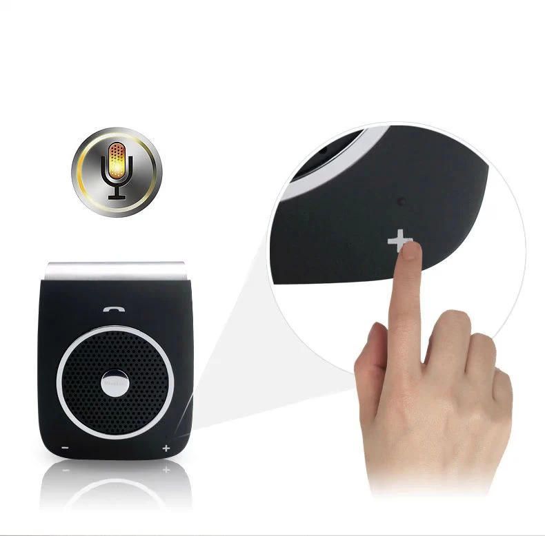 Elistoooop, громкая связь, Bluetooth, автомобильный комплект, шумоподавление, Bluetooth приемник, автомобильная громкая связь, зажим, солнцезащитный козырек для iPhone, xiaomi