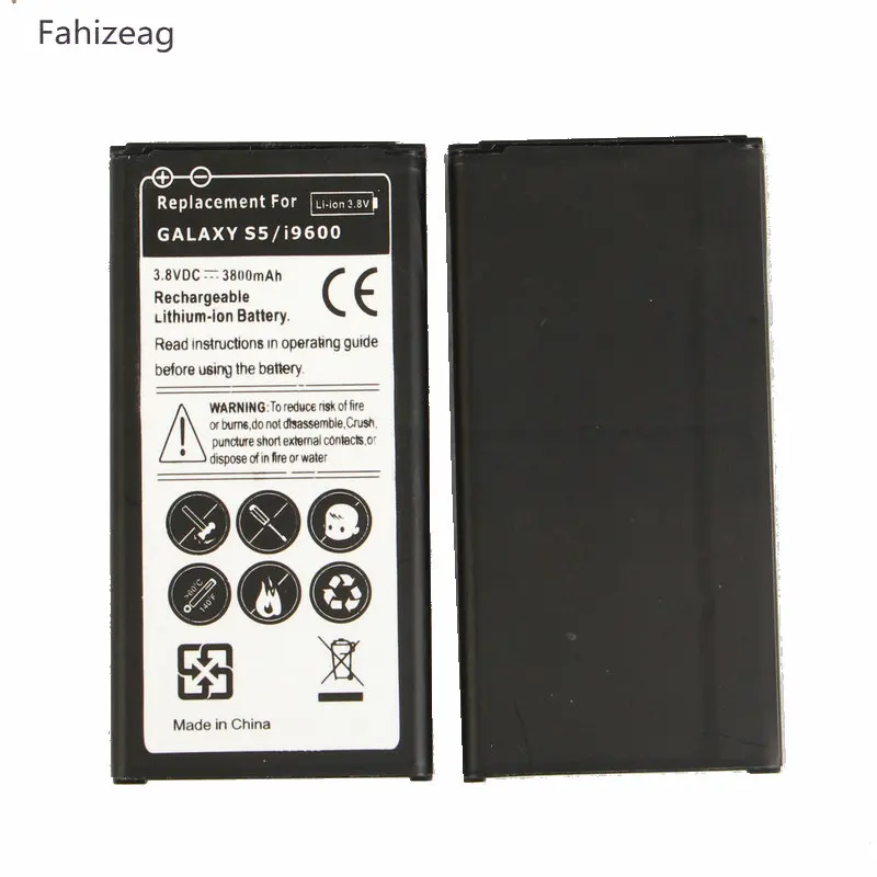 Fahizeag 2 шт. EB BG900BBC запасная батарея + универсальное зарядное устройство для Samsung Galaxy