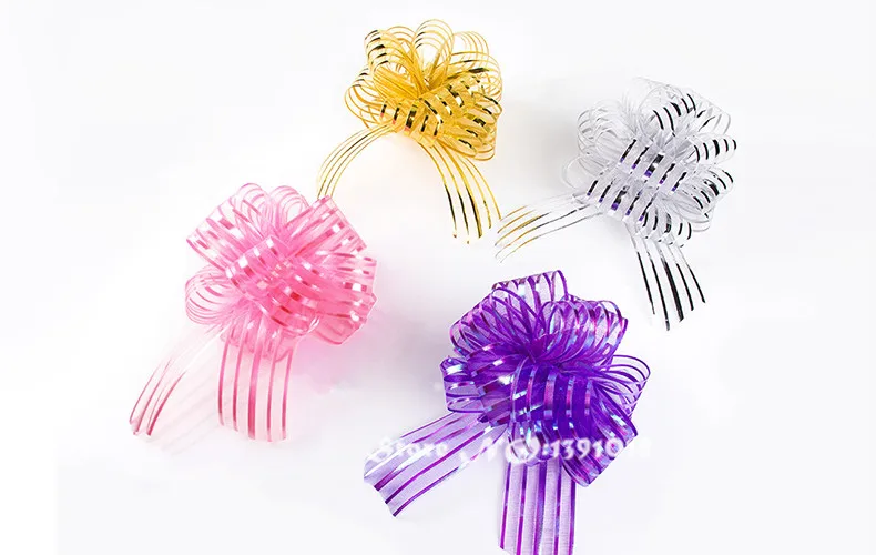 Натяжной бант лента свадебное украшение автомобиля дверные ручки зеркало