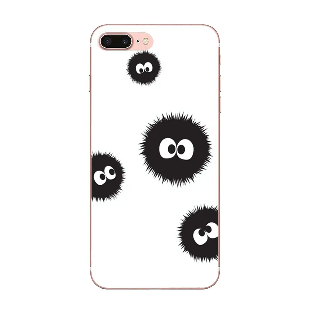Мягкий Силиконовый ТПУ Прозрачный мобильный телефон Susuwatari Spirited Away для Huawei P7 P8 P9 P10 P20 P30 Lite Mini Plus Pro 2017 2018 2019 (art.: 7b08ebcd0) - 7b08ebcd0