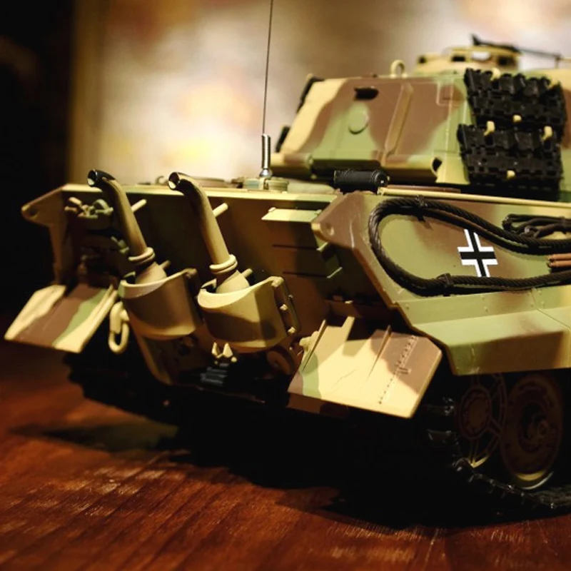 HengLong металлический немецкий Король тигр Henschel RC тяжелый танк Профессиональный 3888A