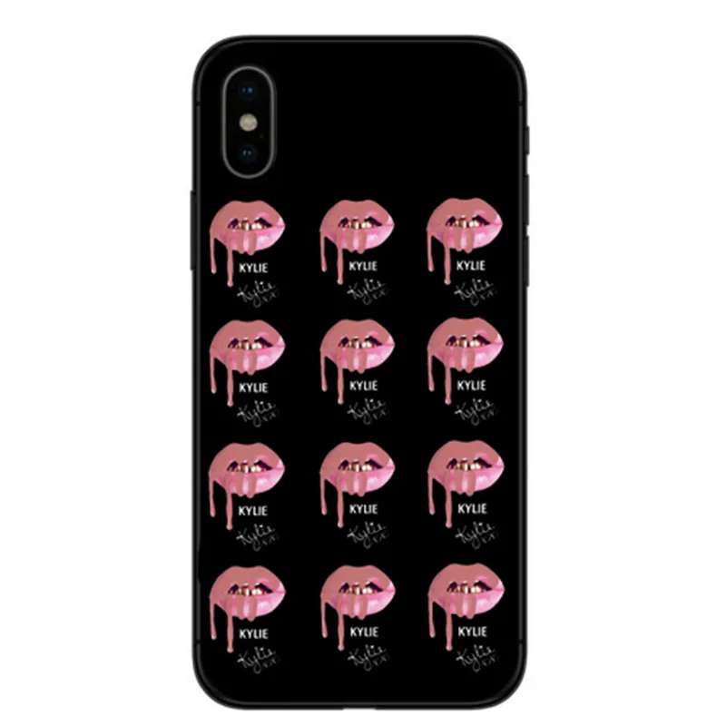 Kylie jenner kimoji Ким Кардашьян kanye west norte Macio TPU Tampa da Caixa Do Telefone Coque для iPhone 7 Alem de 6 6 s XS XR