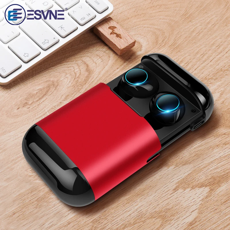Esvne S7 TWS bluetooth-наушники Наушники-вкладыши Беспроводные Bluetooth-наушники