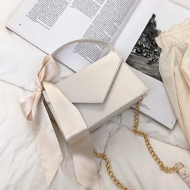 Simple Chain Shoulder Messenger bags Fashion Small Square bag Ladies Crossbody Flap Bag 2019 Casual Wild Handbags | Багаж и сумки