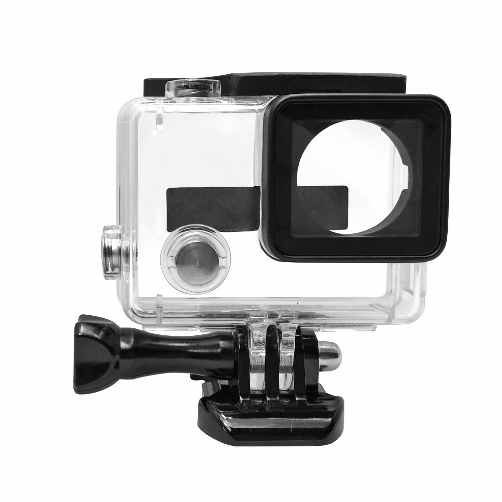 СТРЕЛЯТЬ Открытая Сторона Защитный Дело Жилья для Gopro Hero 3 + 4 Камеры Go pro