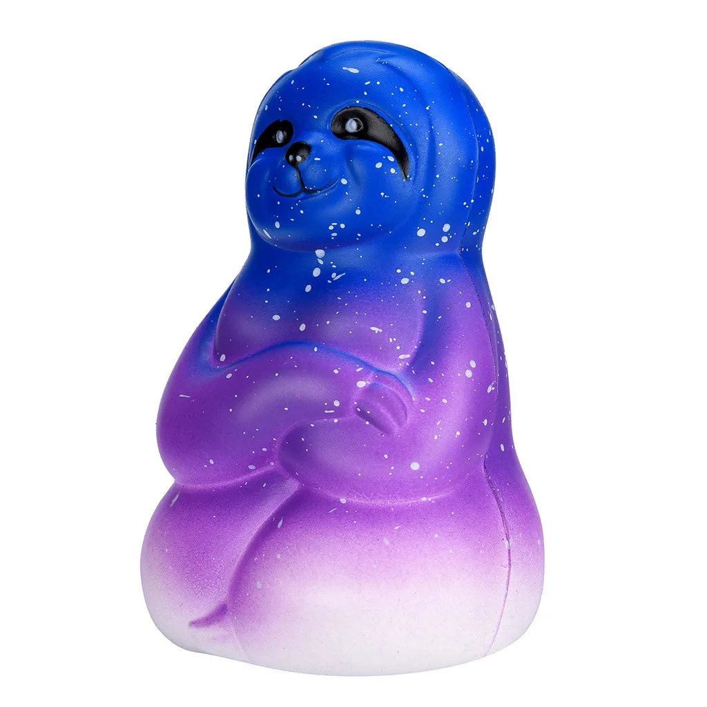 Очаровательные мягкие игрушки сжималки в виде галактики медленно