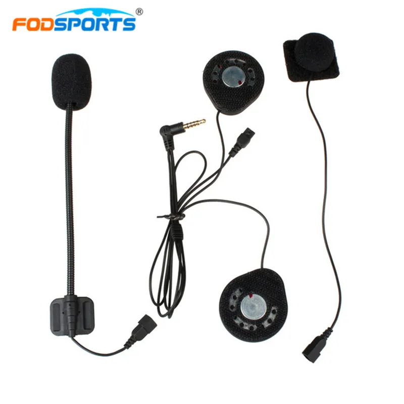 Fodsports T9S Интерком наушники мотоцикл bluetooth шлем гарнитуры наушники Шлем Интерком наушники стерео музыка