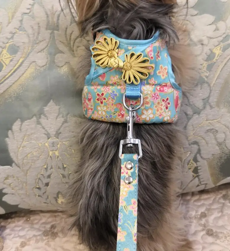 Настоящий поводок для собак кошек домашних животных жилет дизайнерское модное