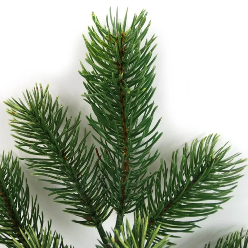 Artificial Plastic Green Pine Plants Branches Wedding Home Party Decorations DIY ChristmasTree Handcraft Accessories
