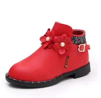 Детские зимние ботинки с кроличьим мехом и плюшевой подкладкой | Детская одежда