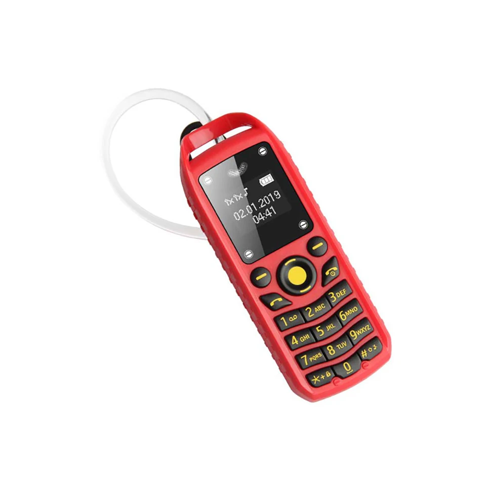 Супер мини маленький мобильный телефон 2G разблокированный GSM Bluetooth беспроводной
