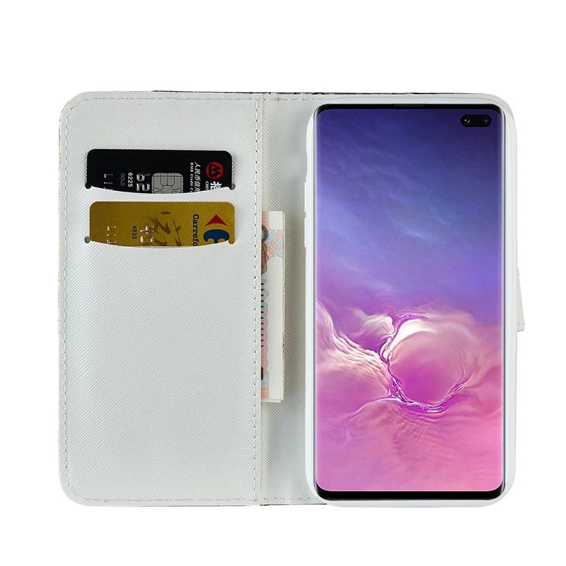 Блестящий кожаный чехол для Samsung J3 J4 J5 J6 S10E 5G S9 S8 S7Edge S6 Plus 2018 2017 модный мраморный