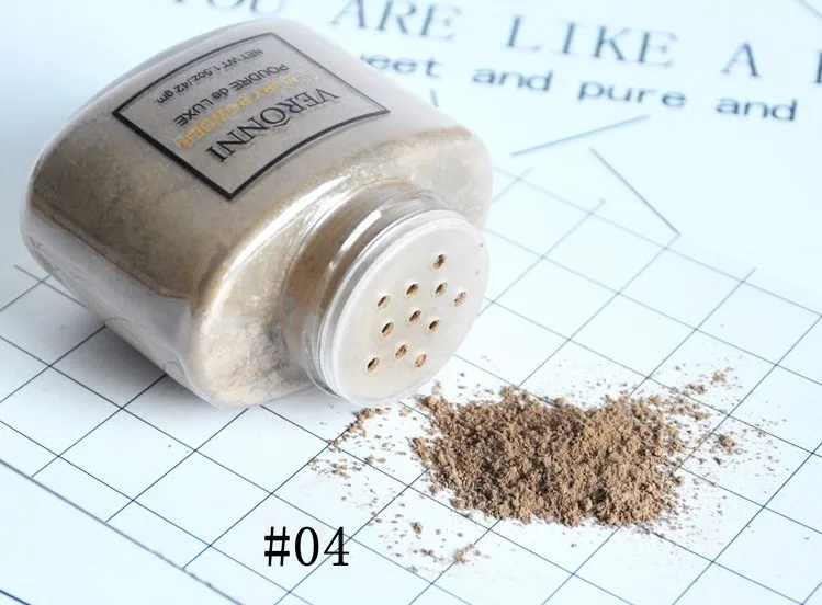 dark coffee Праймер для макияжа, порошок банана 42 г, бутылка, роскошная минеральная пудра, водостойкая матовая рассыпчатая пудра, косметическая косметика, 4 цвета - Цвет: dark coffee