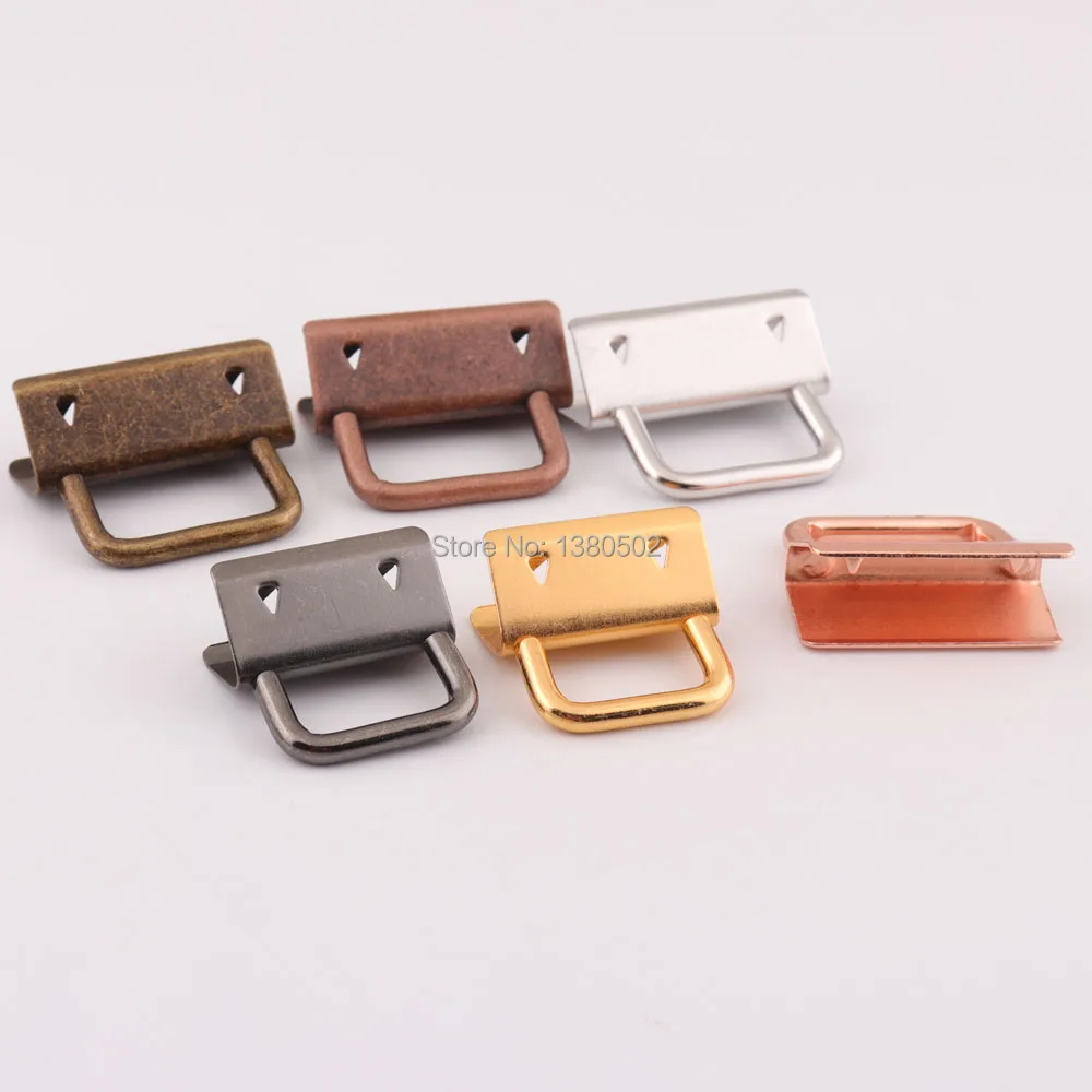 Металлический брелок для ключей металлическая пряжка серебристого черного