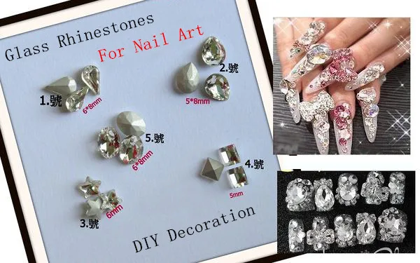 Аквамарин с украшением в виде кристаллов Стразы Non Hotfix s 6*10 мм 10 шт Круглые