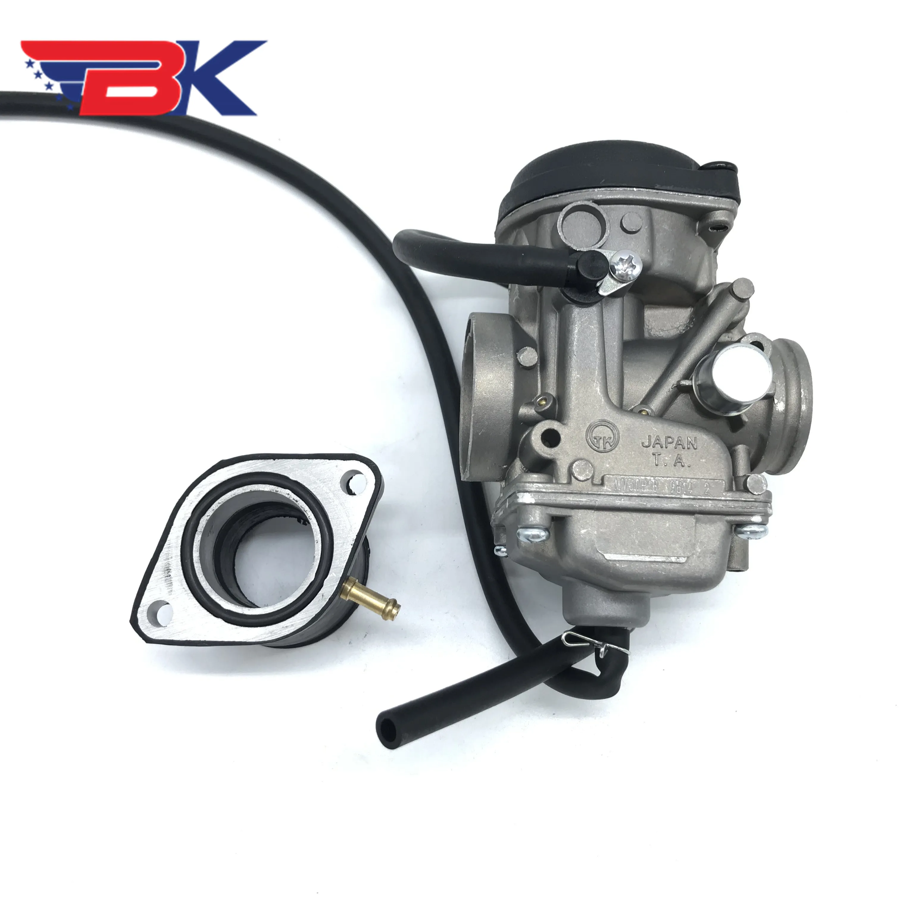 Карбюратор 30 мм TK с впускным коллектором JIANSHE LONCIN BASHAN 250cc ATV QUAD ATV250 JS250 carb|Детали и