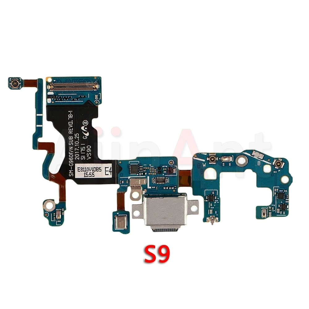 Оригинальное зарядное устройство с USB портом и гибким кабелем для Samsung Galaxy S9 Plus G965F