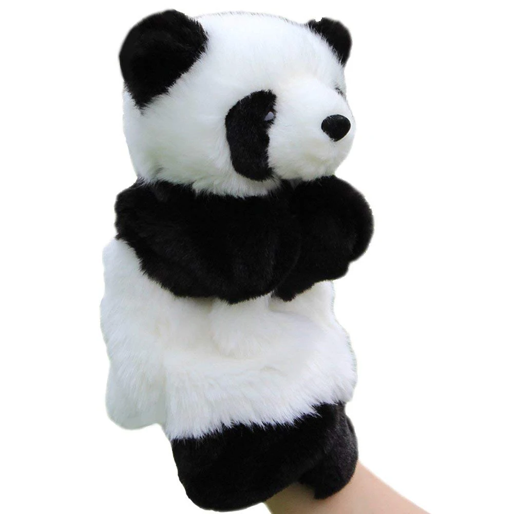 Куклы для театра марионеток Плюшевые Panda куклы милая плюшевая зверушка игрушки