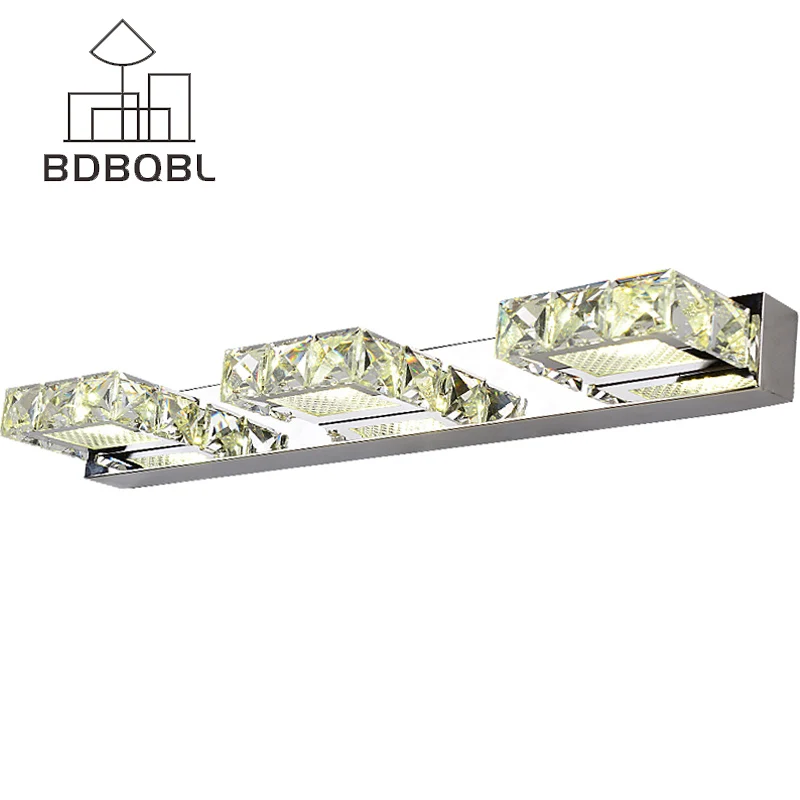 BDBQBL современный квадратный хрустальный зеркальный светильник скандинавский