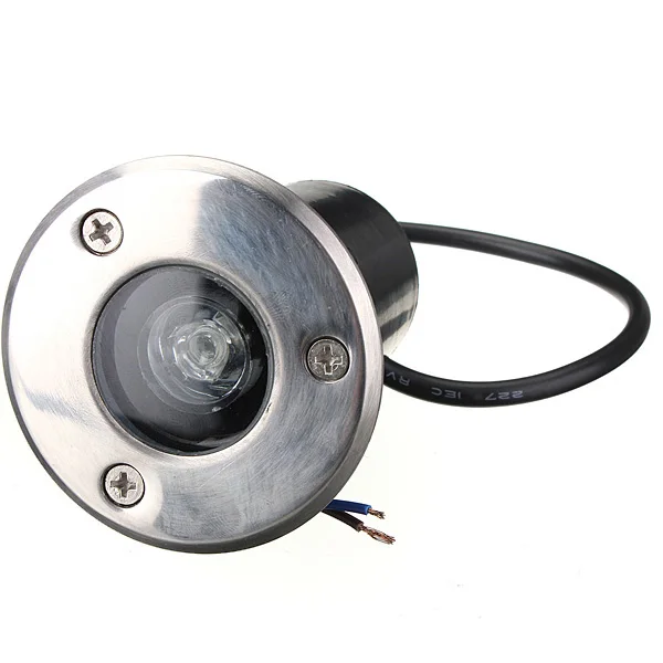 Лучшая цена 1 Вт Светодиодный ная наружная наземная садовая квадратная