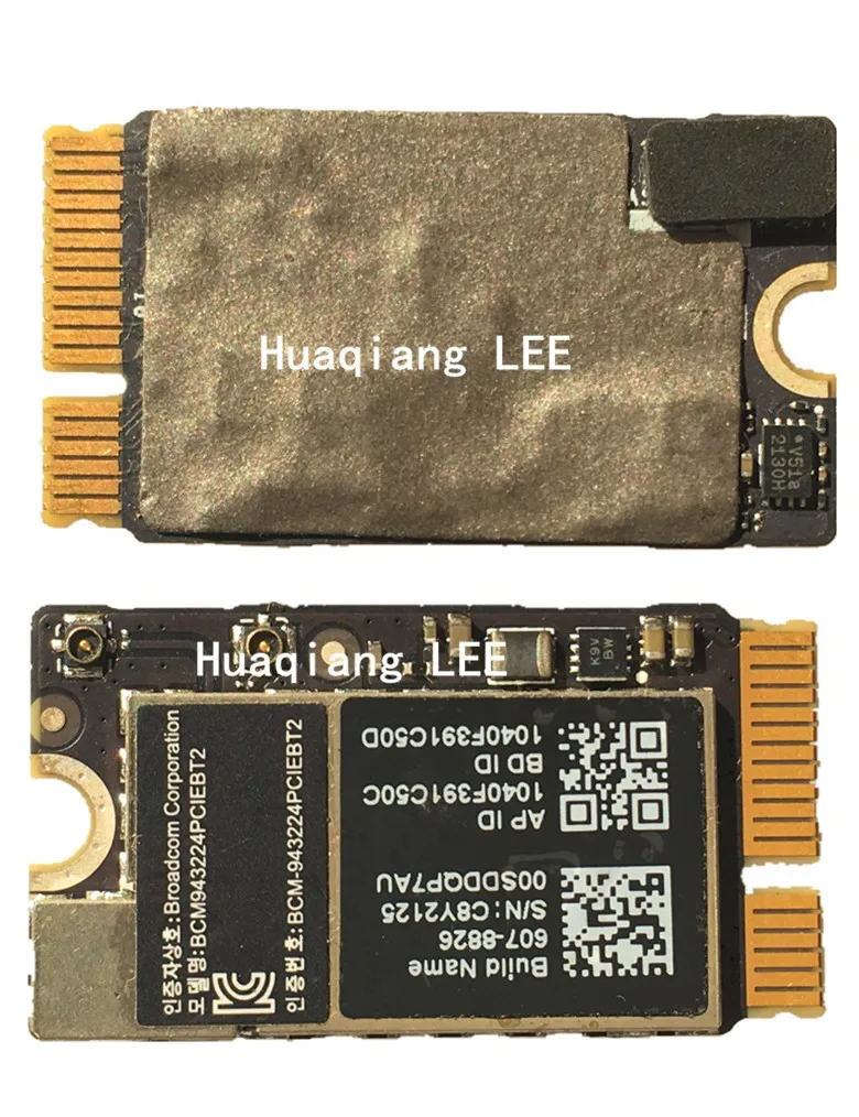 Беспроводная карта N и BLUETOOTH BCM943224PCIEBT2 BROADCOM для BOOKAIR A1370 A1369 607 6759 6769 8181 8826|bluetooth