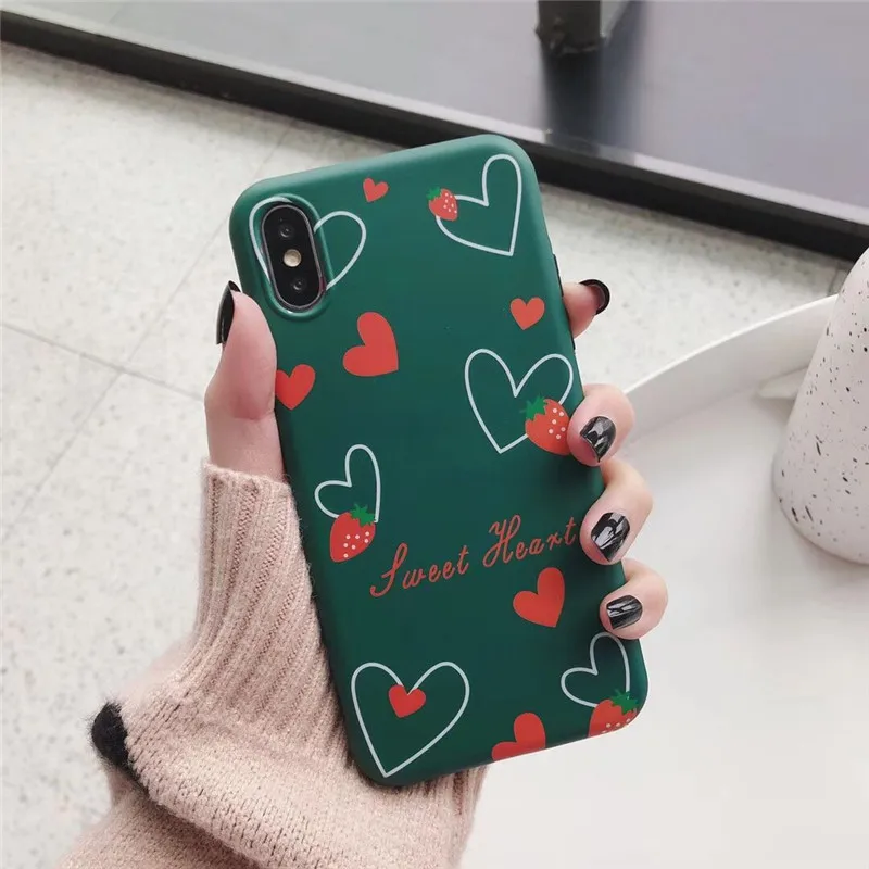 Ourcases простой чехол для телефона с рисунком на тему любви huawei P10 P20 P30pro Nova2s 3 3i 4 mate 20