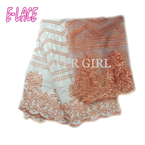 Последние африканские Кружево 2017 Швейцарский хлопок Сухой Ткань высокое