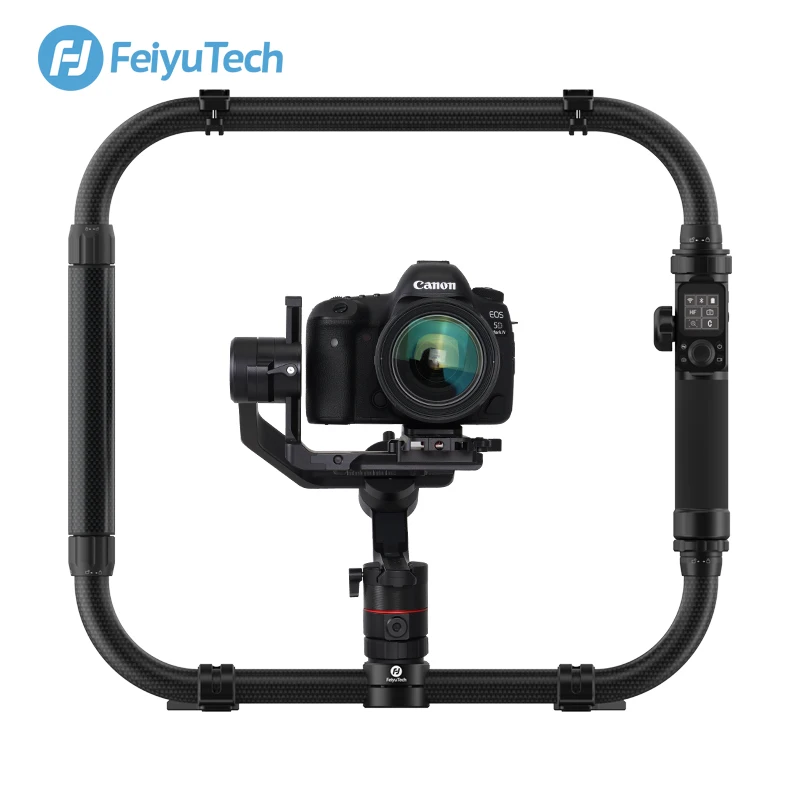 FeiyuTech AK4000 3-осевой Камера карданный стабилизатор DSLR штатив 4 кг грузоподъемность с лампой накаливания для непрерывного изменения фокусировки Управление для Canon 5D Panasonic SONY