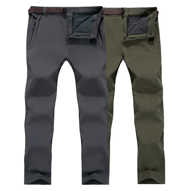 LoClimb M 7XL мужские зимние Походные штаны для кемпинга водонепроницаемые