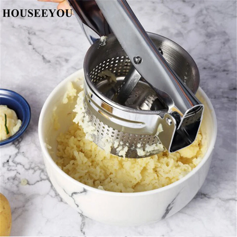 Пресс соковыжималка HOUSEEYOU из нержавеющей стали для картофеля пюре фруктов