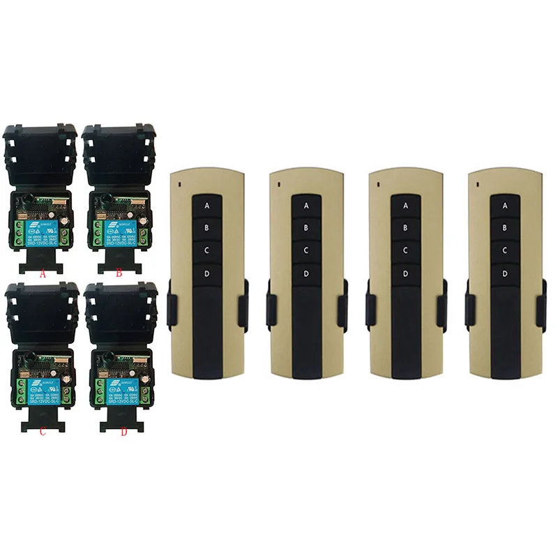 500 м DC12V 24 V 1CH 1 CH 10A RF Беспроводной удаленного Управление переключатель Системы