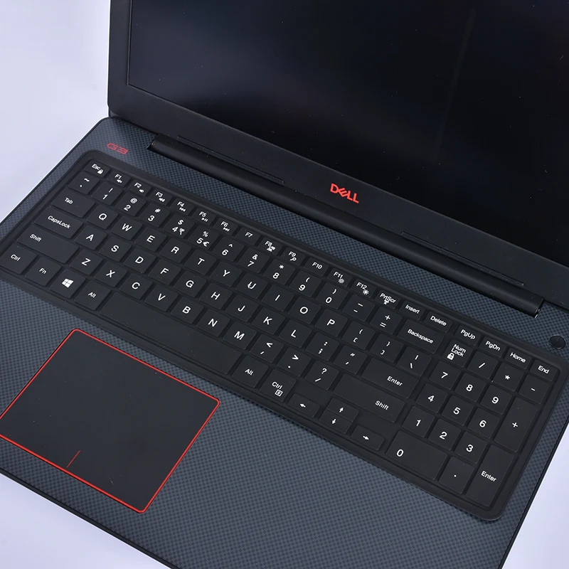 Для 15," Dell Inspiron 15 3000 5000 7000 серии G3 G5 G7 игровой серии Силиконовая клавиатура для ноутбука Защитная крышка