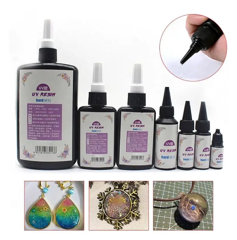 Diy Горячий DIY ремесло сильный клей ультрафиолетовая УФ Смола раствор для лечения