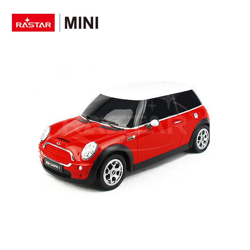 Красный Rastar лицензированный carro контроллер пульто гасолины R/C 1:18 Шкала вниз миникооперы крутая Коллекция игрушки 20900 - Цвет: Красный