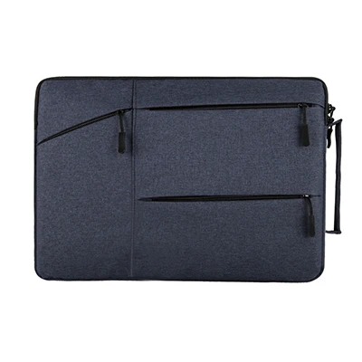 Dark blue Сумка для ноутбука Macbook Air Pro retina 11 12 13,3 14 15 15,6 дюймов Многофункциональный чехол для ноутбука сумка для ноутбука женская мужская сумка - Цвет: Dark blue