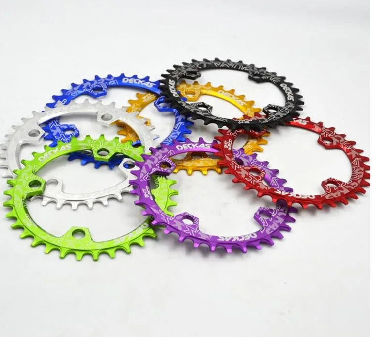 Deckas 96 BCD круглый Звезду для Shimano M7000/M8000/M9000 32/34/36/38 т MTB велосипед цепное колесо для велосипеда шатуны зуб пластины
