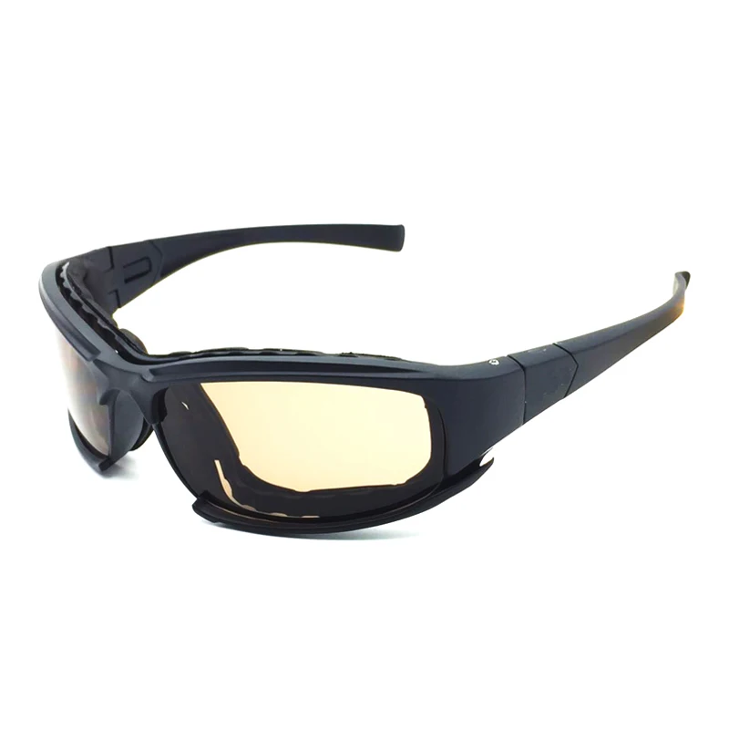 UV400 Daisy X7 Army Goggles Sunglasses Men Military Sun glasses 4 Lens Kit For Men's War Game Tactical Cycling Glasses Polarized | Спорт и