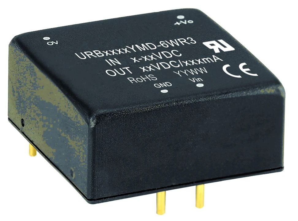 Aoweziic URB4812YMD-6WR3 URB4812YMD-6W URB4812 новый оригинальный DIP вход: 18-75 в Выход: 12 В 0.5A DC-DC 1.5кв