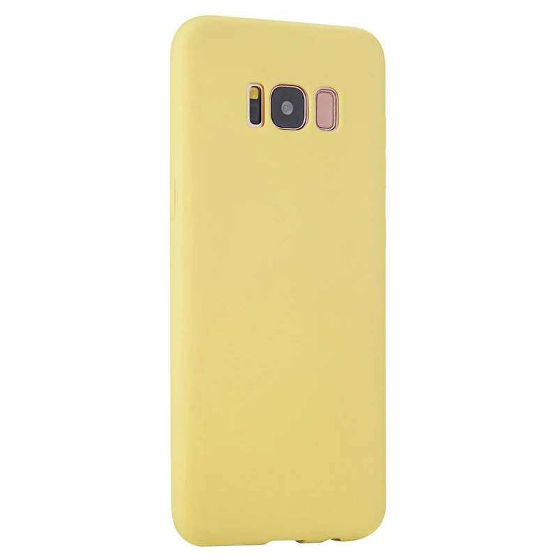 Силиконовый чехол для samsung galaxy S8 S9 S10 плюс S6 S7 Edge Note 8, 9, для детей 3, 4, 5, J3 J5 J7 A3 A5 A7 роскошный чехол для телефона - Цвет: Yellow