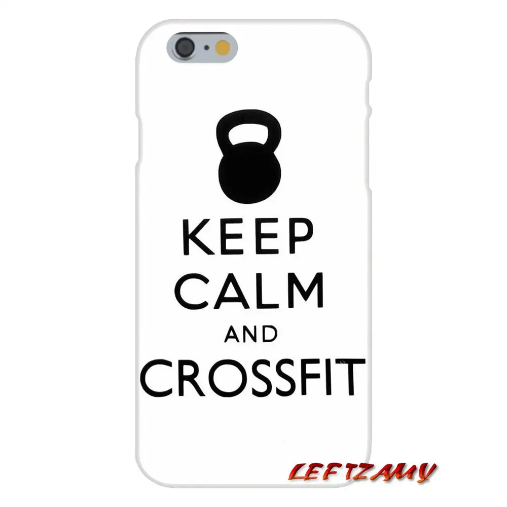 Keep calm and crossfit Тонкий силиконовый чехол для телефона Samsung Galaxy S3 S4 S5 MINI S6 S7 edge S8 S9 Plus Note