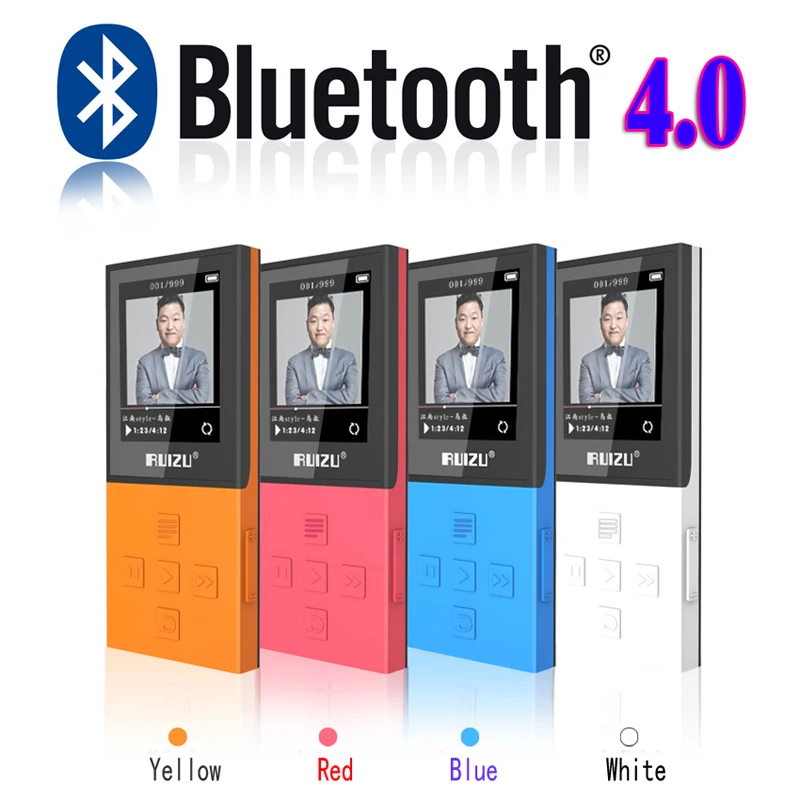 RUIZU X18 оригинальный 8G спортивный мини MP3 плеер Bluetooth 4 0 2018 без потерь рекордер fm