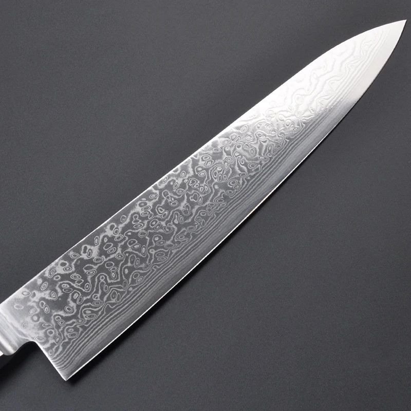 Кухонный нож VG10 японские поварские ножи из дамасской стали Gyuto нержавеющей резак