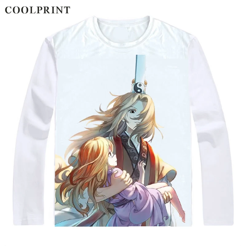 Лиса душа матчницы футболки многостильные рубашки с длинным рукавом Huyao Xiao Hongniang