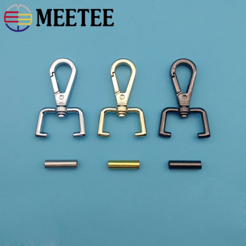 10 шт. металлический поворотный триггер Застежка карабин оснастка крюк 1
