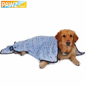 Pawz дорожное одеяло для больших собак, полотенце для собак, красочное одеяло в горошек для домашних животных, щенков, кошек, коврик, прекрасное банное полотенце для котят, одеяло