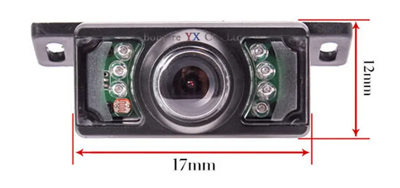 Koorinwoo HD 4,3 дюймов Автомобильное зеркало заднего вида монитор CCD Видео система парковки помощь Автомобильная камера заднего вида датчики ночного видения